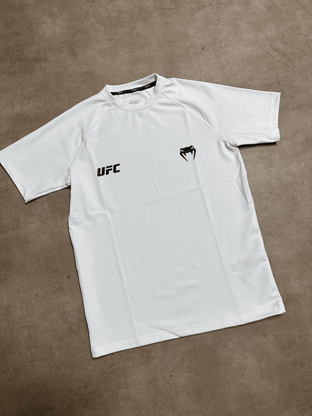 UFC Venum White Performance Compression T-Shirt