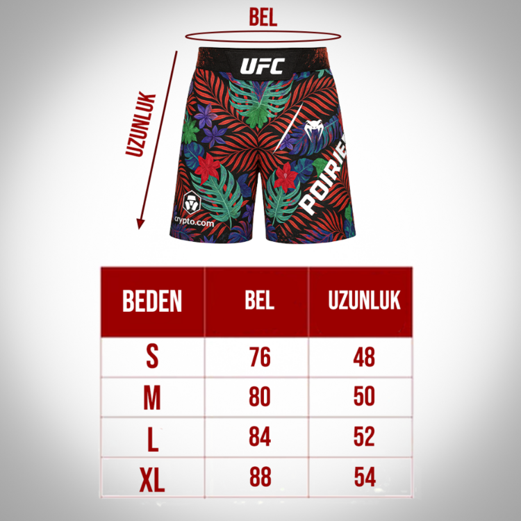 Dustin Poirier Dövüş Şortu – UFC Unrivaled MMA Şort | The Diamond