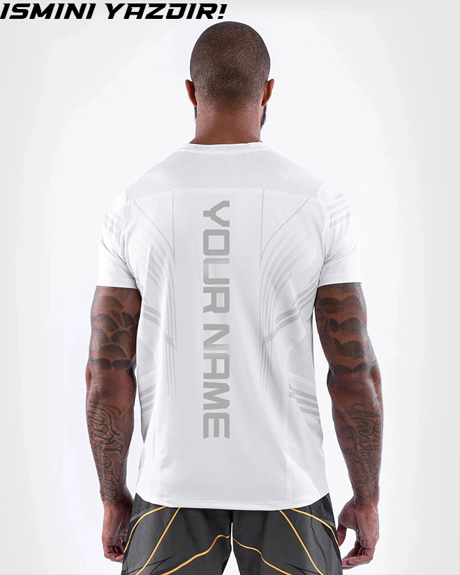 UFC Venum Fight Night Dövüş Forması – Beyaz Walkout Jersey | Erkek