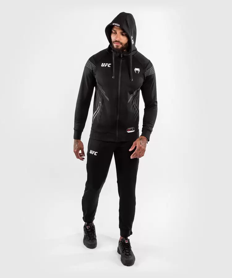 UFC Venum Pro Line Fermuarlı Sweatshirt – Siyah Kapüşonlu | Dövüş