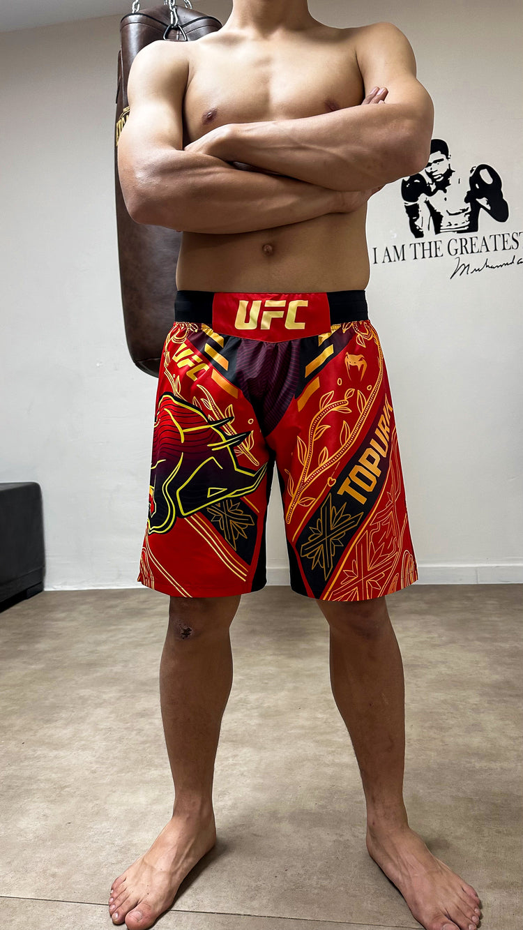 Ilia Topuria Dövüş Şortu – UFC Unrivaled MMA Şort | El Matador