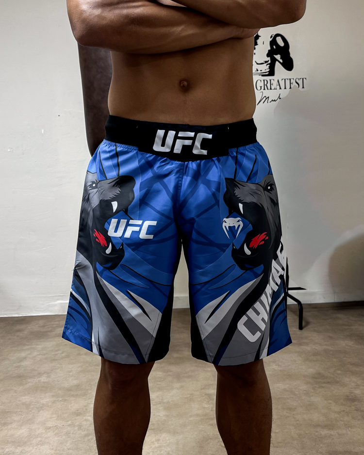 Khamzat Chimaev Dövüş Şortu – UFC Unrivaled MMA Şort | Borz
