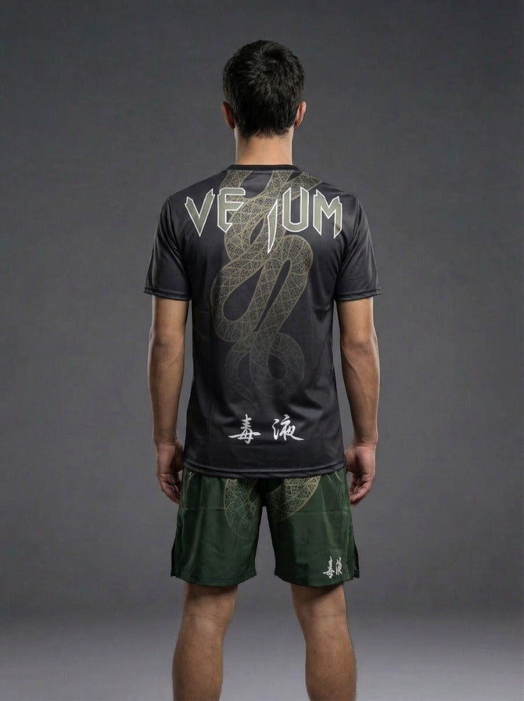 Venum Serpenti Dövüş Forması – Erkek Dry-Tech MMA Jersey | Antrenman