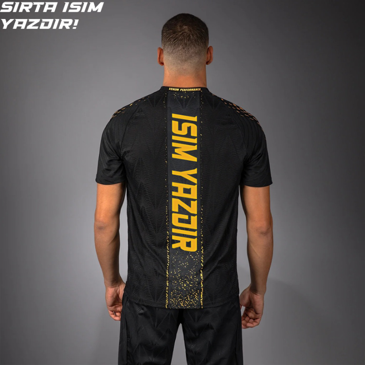 UFC Zenith Dövüş Forması – Altın/Siyah Dry-Tech Walkout Jersey | Erkek